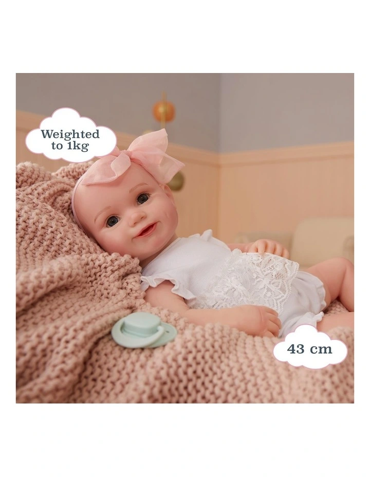 BABY born Real Baby Doll Girl Series 1 - Open Eyes image 5