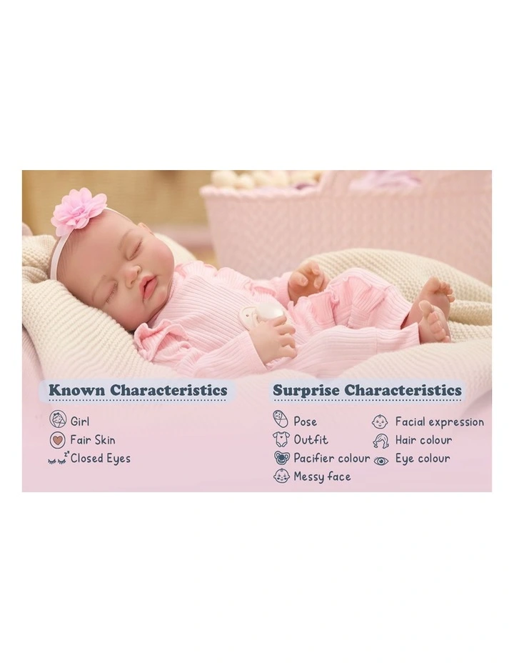 Real Baby Doll Girl Series 1 - Closed Eyes image 3