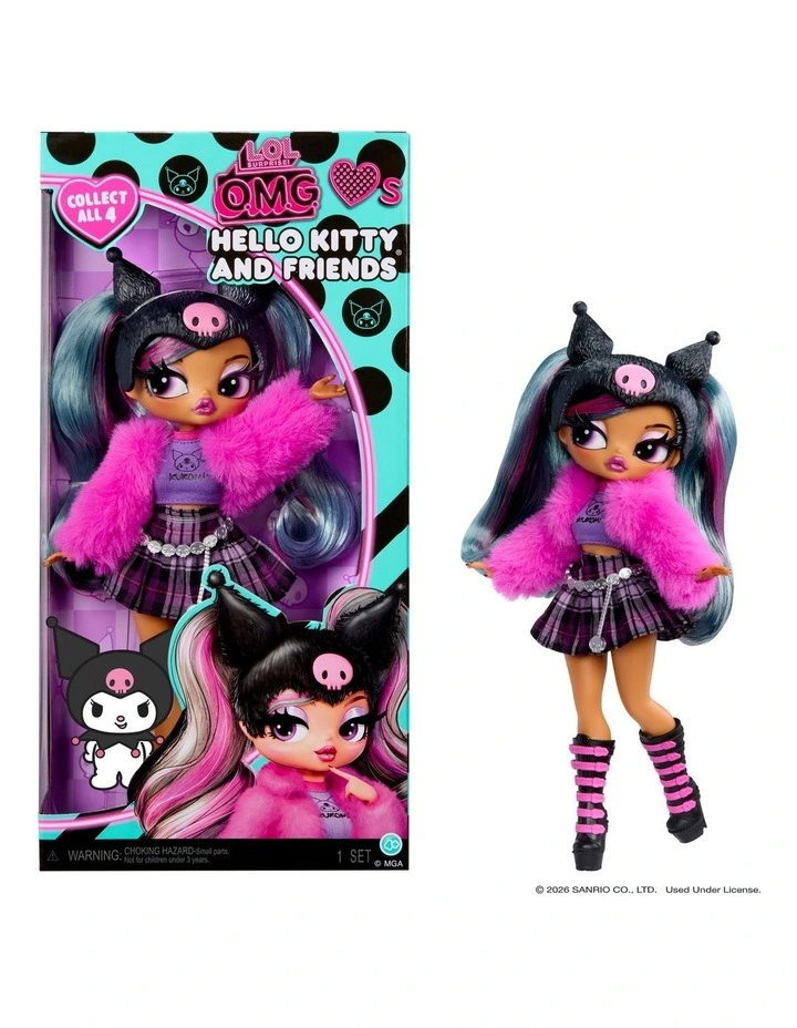 L.O.L. Surprise O.M.G. Loves Hello Kitty & Friends - Kuromi image 1