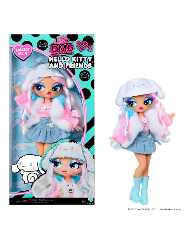 L.O.L. Surprise O.M.G. Loves Hello Kitty & Friends - Cinnamoroll image 1