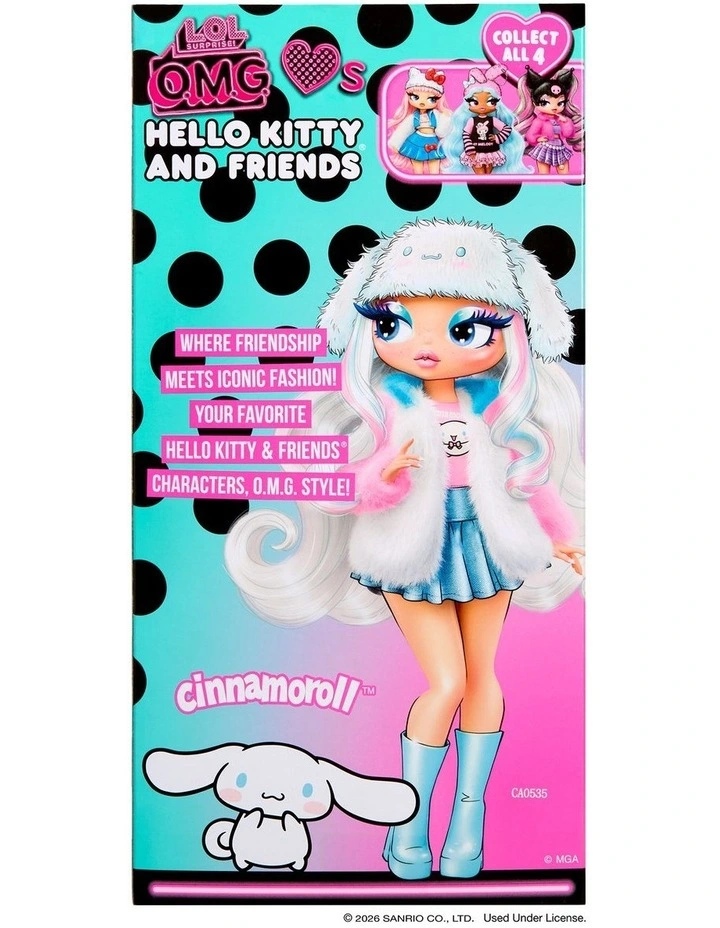 L.O.L. Surprise O.M.G. Loves Hello Kitty & Friends - Cinnamoroll image 6