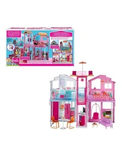 3 Story Townhouse Dollhouse And Accessroies