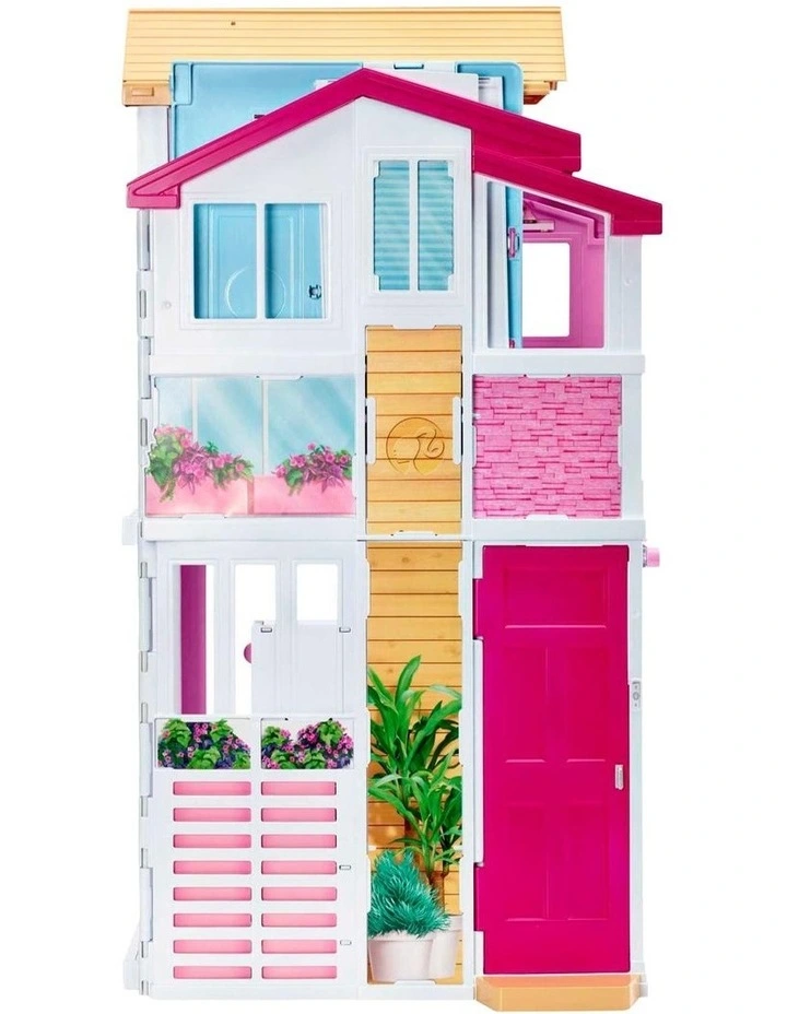 3 Story Townhouse Dollhouse And Accessroies image 2