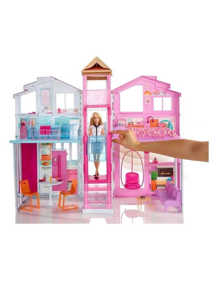 3 Story Townhouse Dollhouse And Accessroies image 4