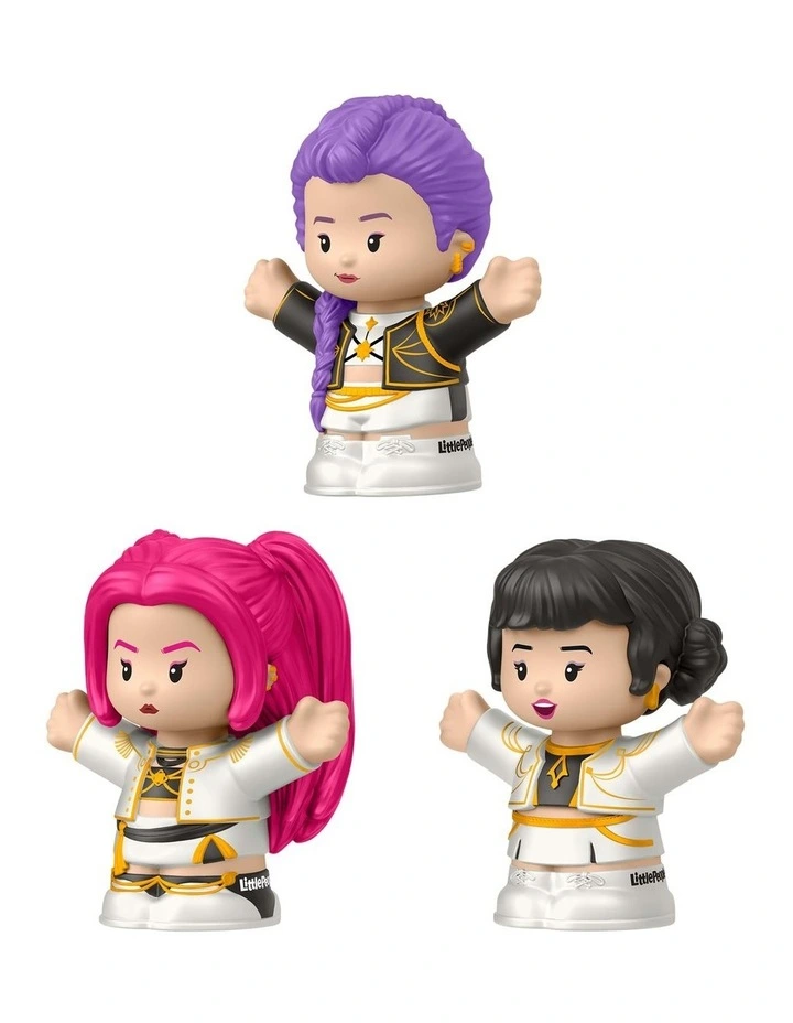 Little People Collector KPop Demon Hunters: HUNTR/X Special Edition Set, 3 Figures image 2