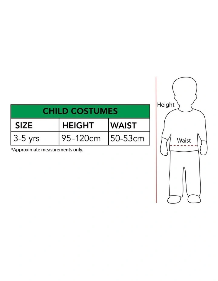 DC COMICS BATMAN PREMIUM CHILD COSTUME SIZE 3-5 YRS image 3