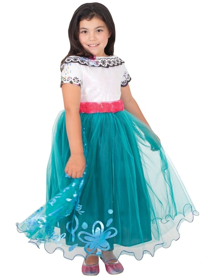 DISNEY ENCANTO MIRABEL PREMIUM CHILD COSTUME SIZE 4-6 YRS image 2