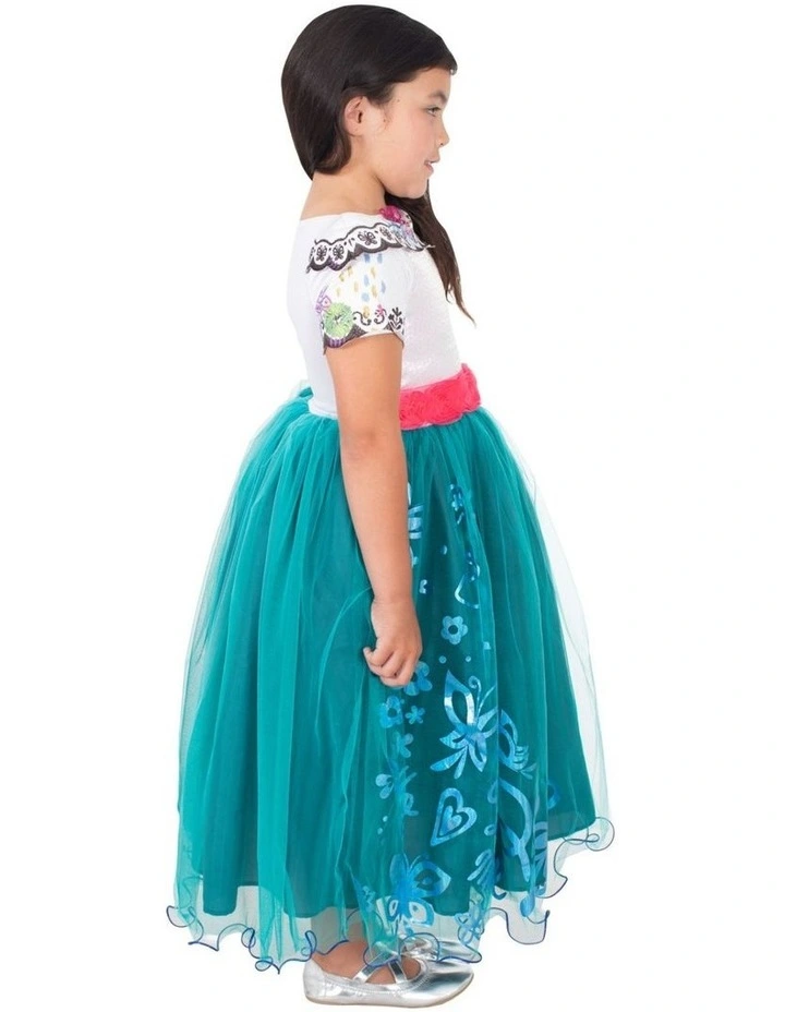 DISNEY ENCANTO MIRABEL PREMIUM CHILD COSTUME SIZE 4-6 YRS image 3