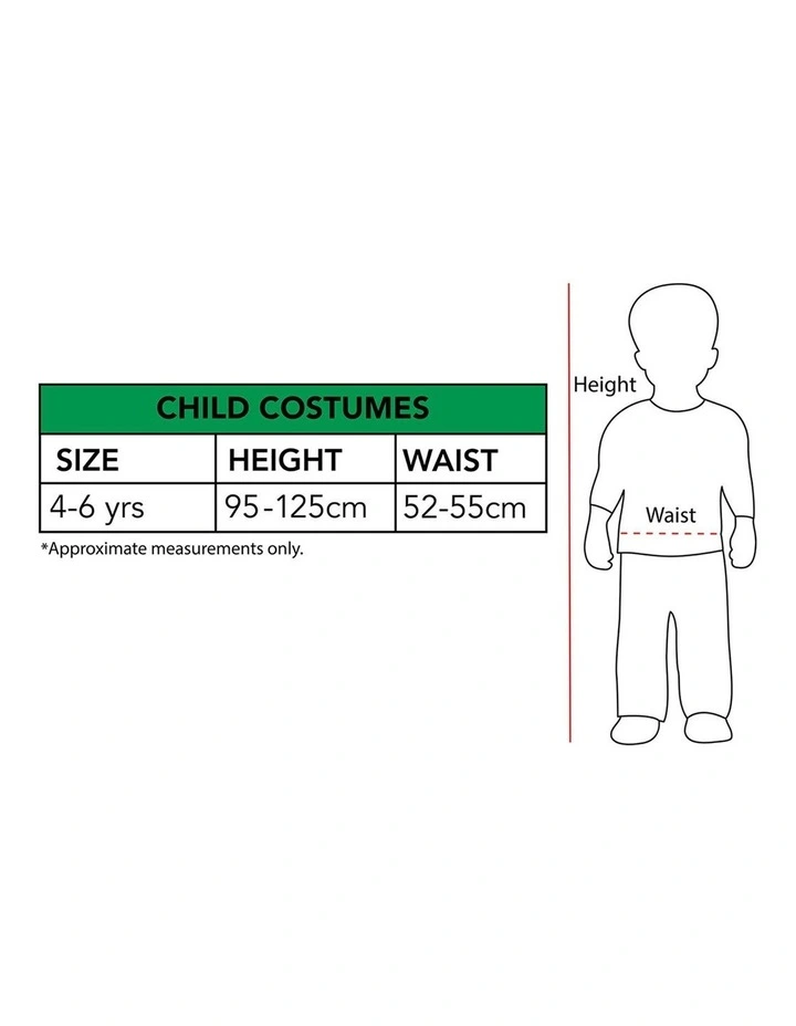 DISNEY ENCANTO MIRABEL PREMIUM CHILD COSTUME SIZE 4-6 YRS image 4