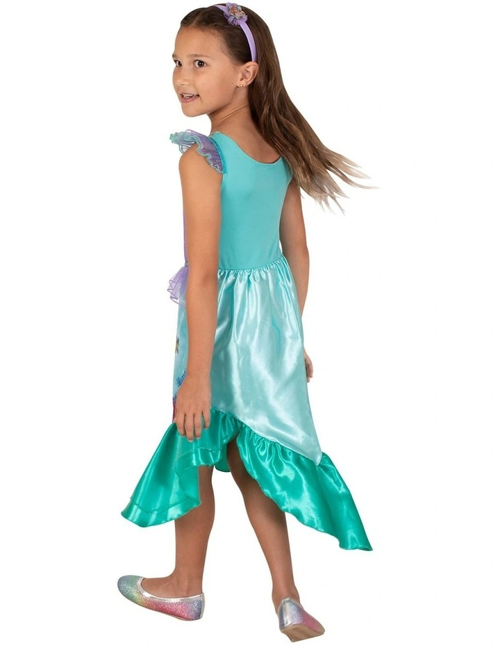 DISNEY PRINCESS ARIEL THE LITTLE MERMAID PREMIUM CHILD COSTUME SIZE 3-5 YRS image 2