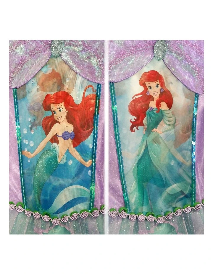DISNEY PRINCESS ARIEL THE LITTLE MERMAID PREMIUM CHILD COSTUME SIZE 3-5 YRS image 4