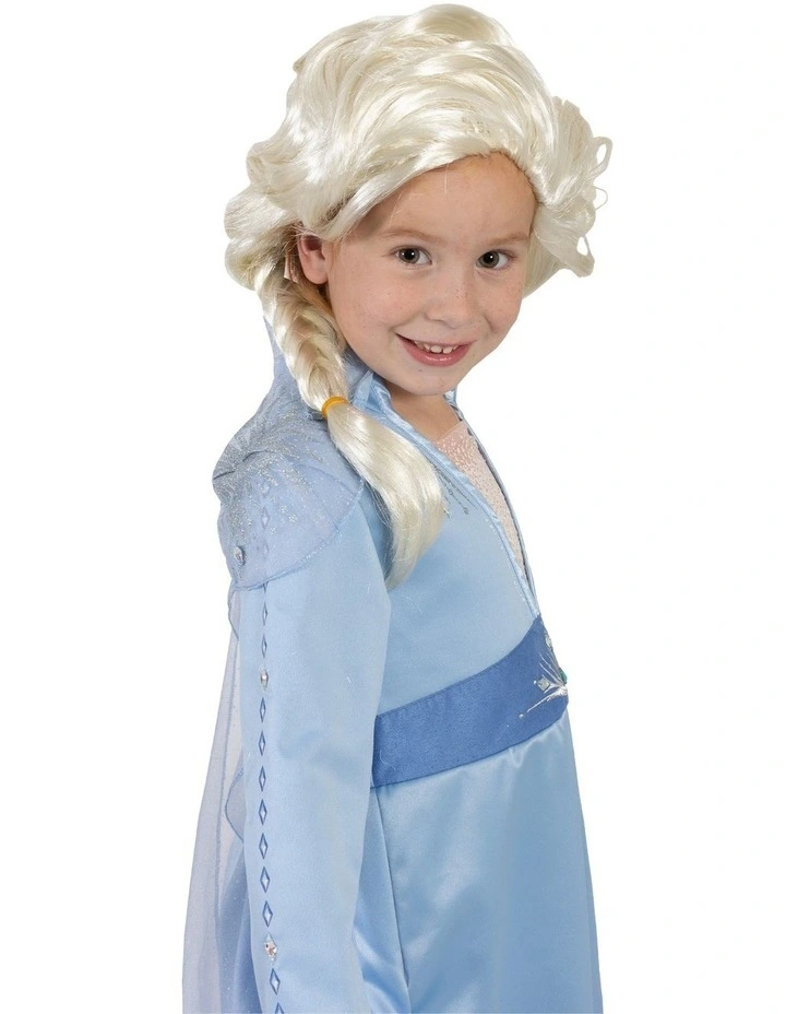 DISNEY FROZEN ELSA PREMIUM CHILD COSTUME & WIG SIZE 4-6 YRS image 3