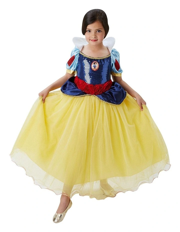 DISNEY PRINCESS SNOW WHITE PREMIUM CHILD COSTUME SIZE 6-8 YRS image 1