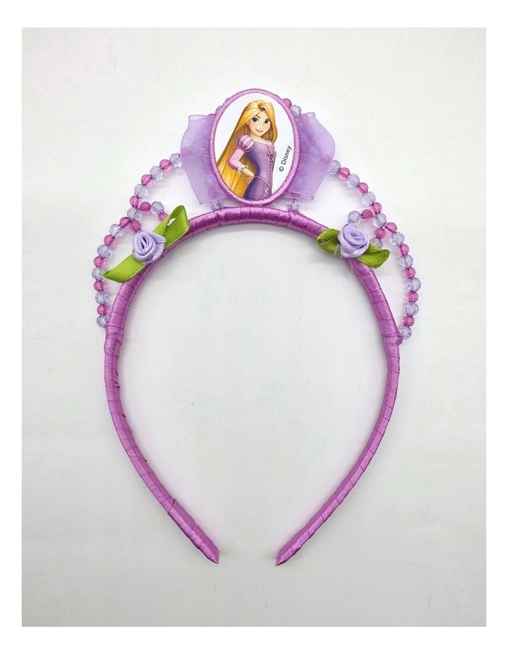 DISNEY PRINCESS RAPUNZEL BEADED CHILD TIARA image 1