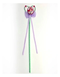 DISNEY PRINCESS ARIEL THE LITTLE MERMAID BEADED CHILD WAND