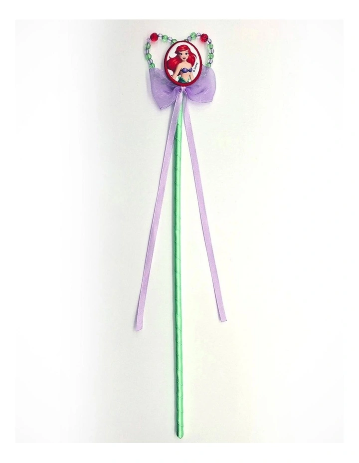DISNEY PRINCESS ARIEL THE LITTLE MERMAID BEADED CHILD WAND image 1