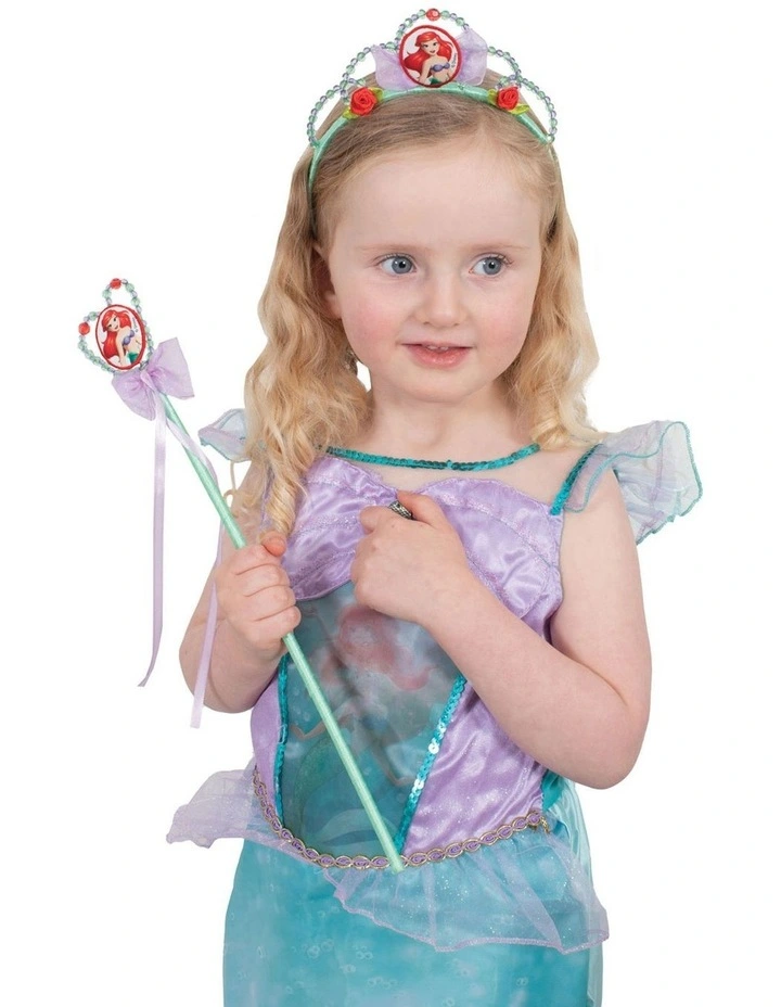 DISNEY PRINCESS ARIEL THE LITTLE MERMAID BEADED CHILD WAND image 2
