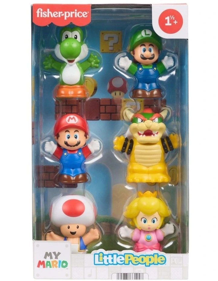 My Mario Figure 6-Pack Toy Set image 1