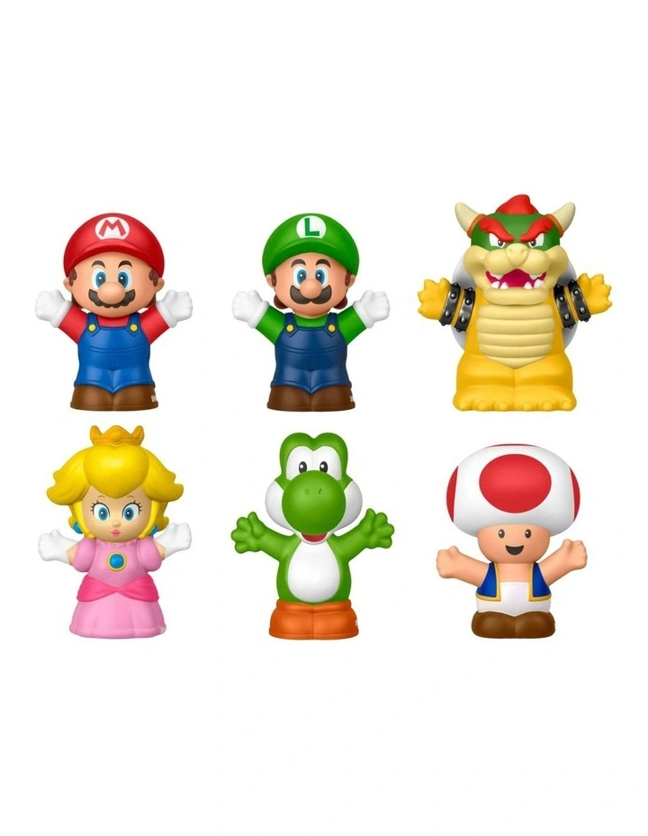 My Mario Figure 6-Pack Toy Set image 2