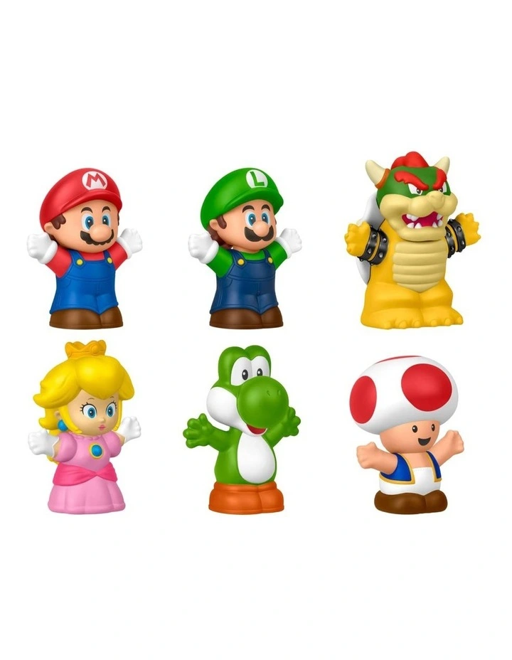 My Mario Figure 6-Pack Toy Set image 3