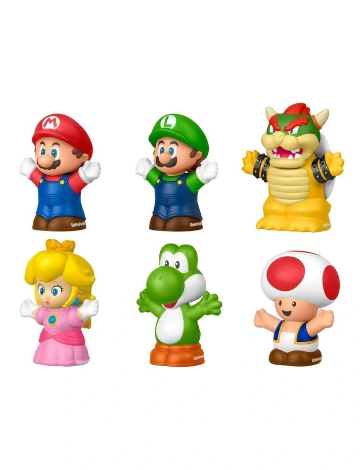 My Mario Figure 6-Pack Toy Set image 4