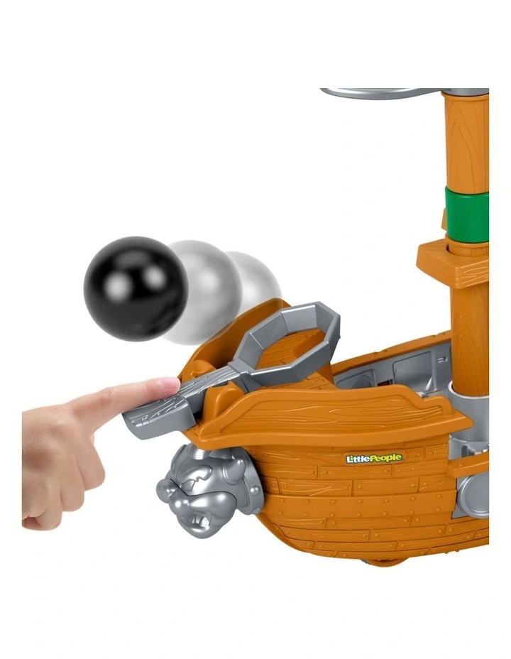 Little People My Mario Bowsers Airship & Figure Set image 3