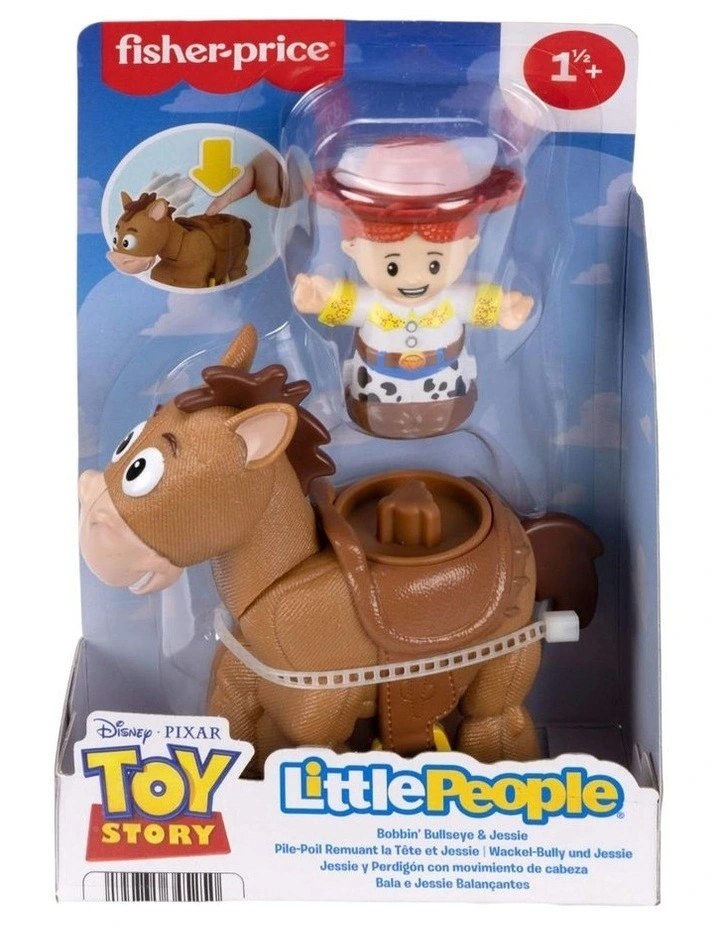 Disney Pixar Story Bobbin Bullseye And Jessie Figure Toy Set image 1