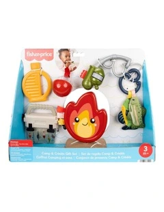 Fisher-Price Mini Me Moments Camp And Crinkle Gift Set