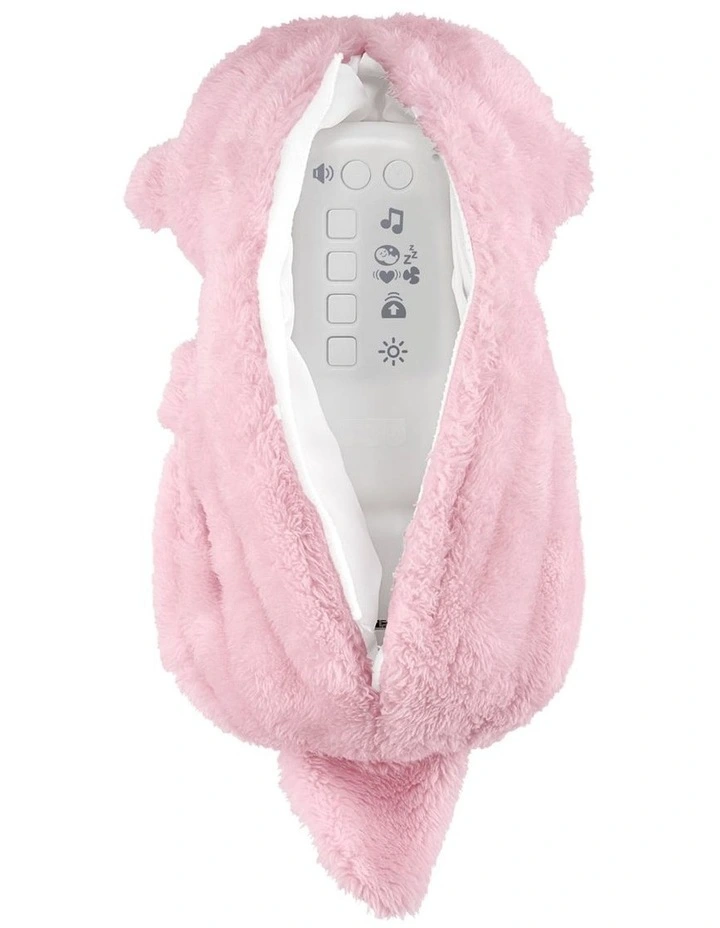 Fisher-Price Soothe 'n Snuggle Otter, Pink Plush Baby Toy, Sound Machine with Breathing Motion image 2