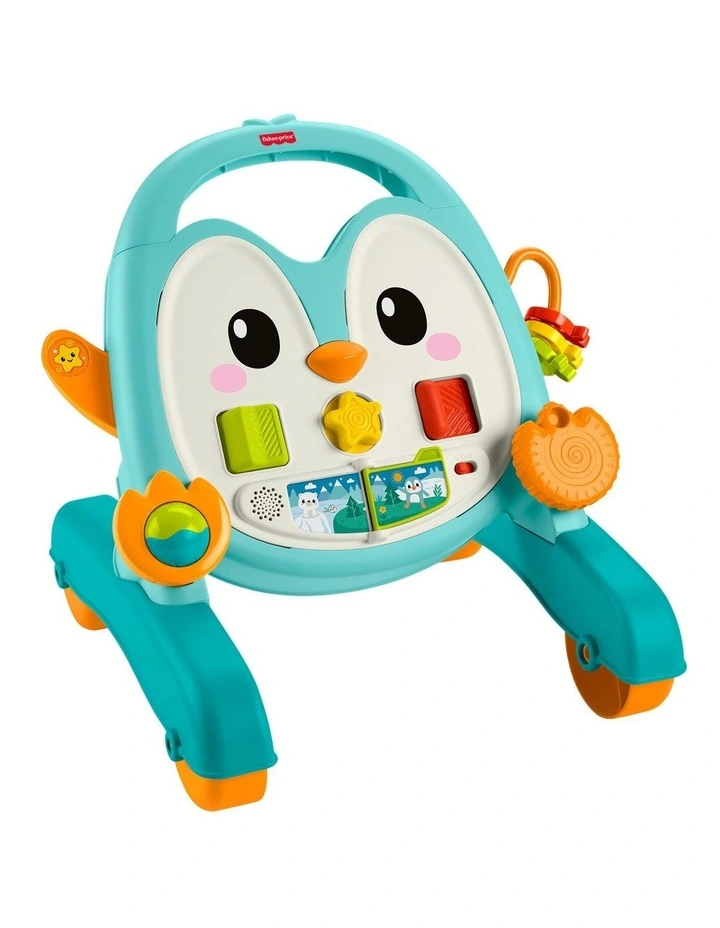 Fisher-Price 2-in-1 Musical Penguin Activity Walker, Baby to Toddler Push Along Toy image 6