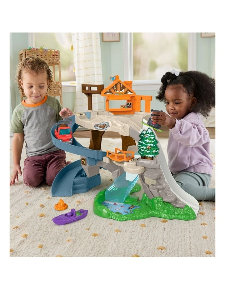 Fisher-Price Little People Ultimate Mountain Playset, Vehicle, Figures & Pieces for Toddler Play image 4