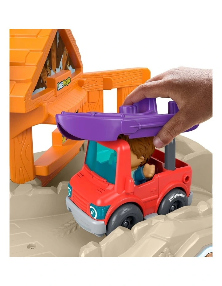 Fisher-Price Little People Ultimate Mountain Playset, Vehicle, Figures & Pieces for Toddler Play image 6