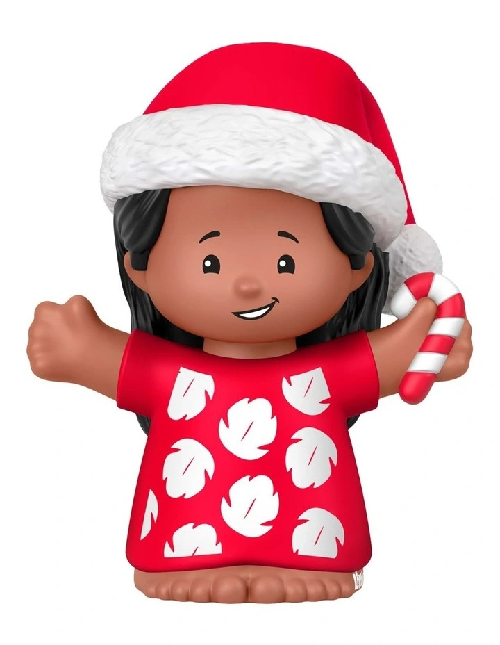 Little People Collector DISNEY Lilo & Stitch Holiday Special Edition Set for Fans, 2 Figures image 3