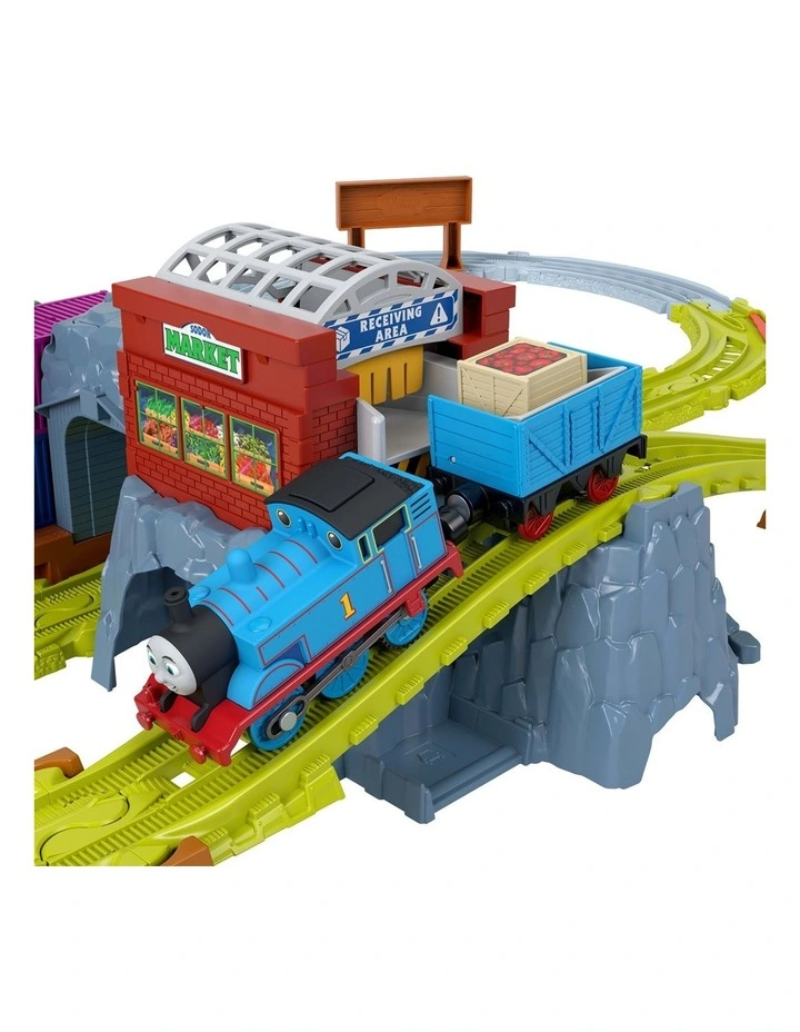 Thomas & Friends Crankys Dockside Delivery Train Set from Fisher-Price with Motorized Thomas Engine image 2