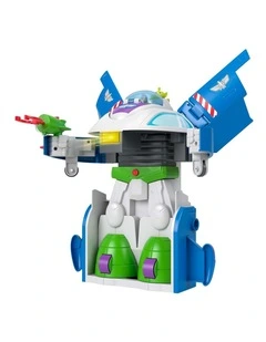 Imaginext Toy Story Transforming Buzz Lightyear Ship Toy Vehicle with Lights & Sounds, Figures