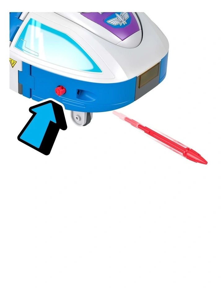 Imaginext Toy Story Transforming Buzz Lightyear Ship Toy Vehicle with Lights & Sounds, Figures image 5