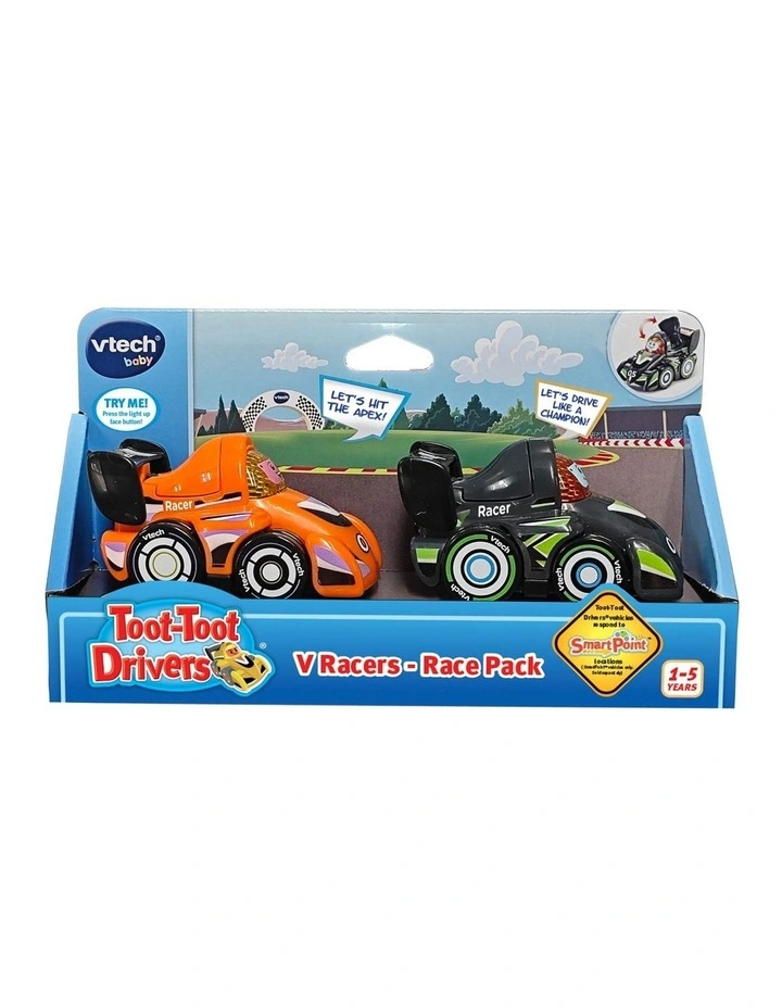 Toot-Toot Drivers V Racers Car 2-Pack - Assorted image 2