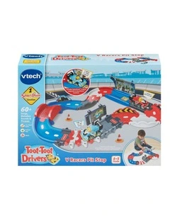 Toot-Toot Drivers V Racers Pit Stop Playset