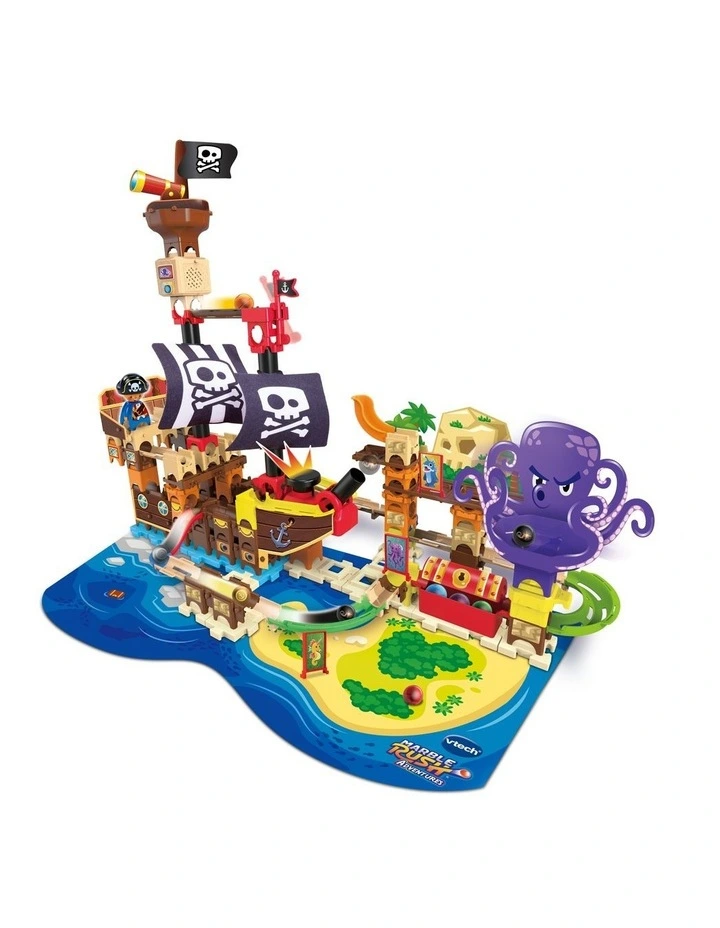 Marble Rush Adventures Pirate Ship Set image 2