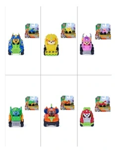 The Dino Movie, Pup Squad Racer, 1 Collectible Toy Car featuring 1 of 6 Pups, Preschool Toys for Ages 3 