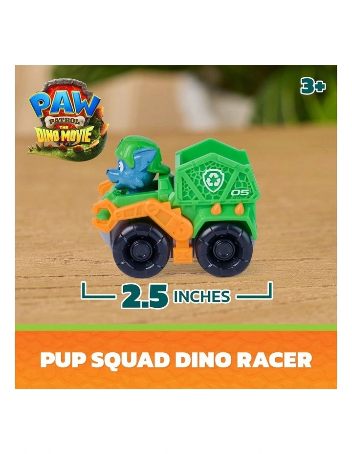 The Dino Movie, Pup Squad Racer, 1 Collectible Toy Car featuring 1 of 6 Pups, Preschool Toys for Ages 3  image 2
