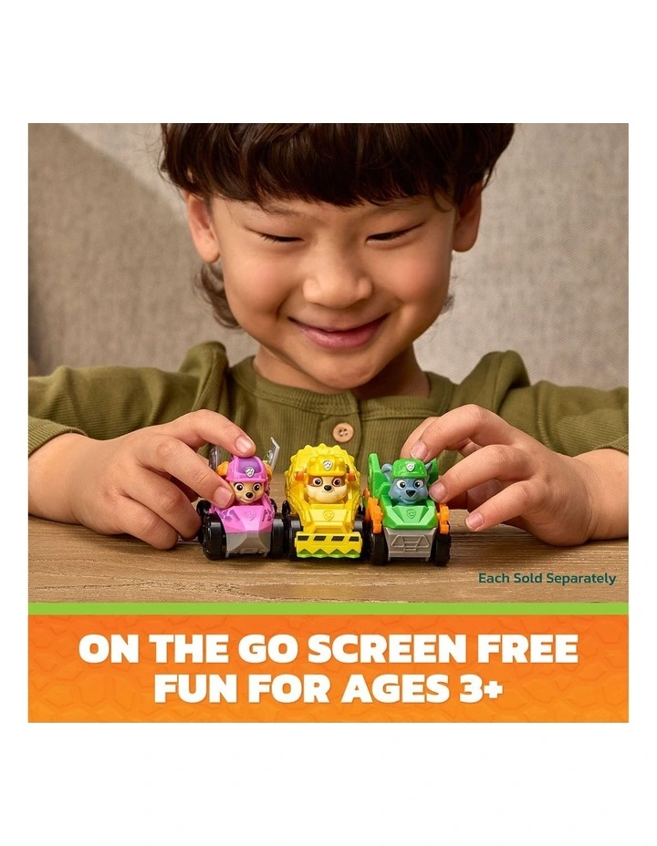 The Dino Movie, Pup Squad Racer, 1 Collectible Toy Car featuring 1 of 6 Pups, Preschool Toys for Ages 3  image 3