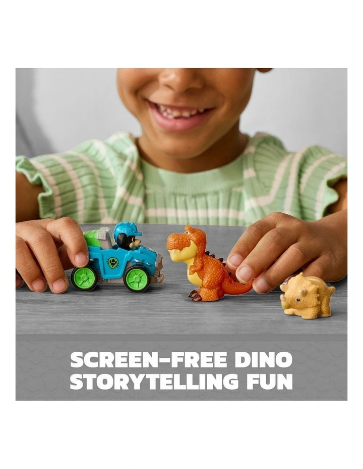 The Dino Movie, Pup Squad Dino Crew with Rex Pup Squad Racer and 4 Rollable Dinosaur Toy Figures, Toys for Ages 3  image 6