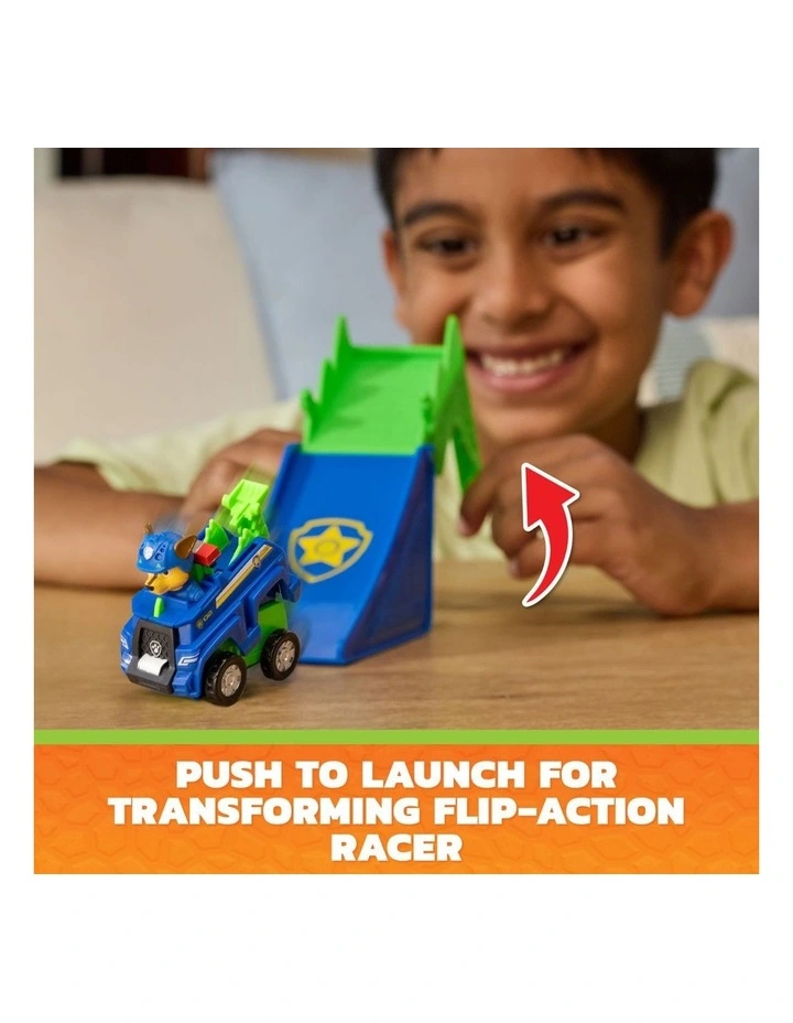 The Dino Movie Jump Shift Racers with Transforming Flip Action Vehicle, Preschool Toys for Girls & Boys Ages 3 image 3
