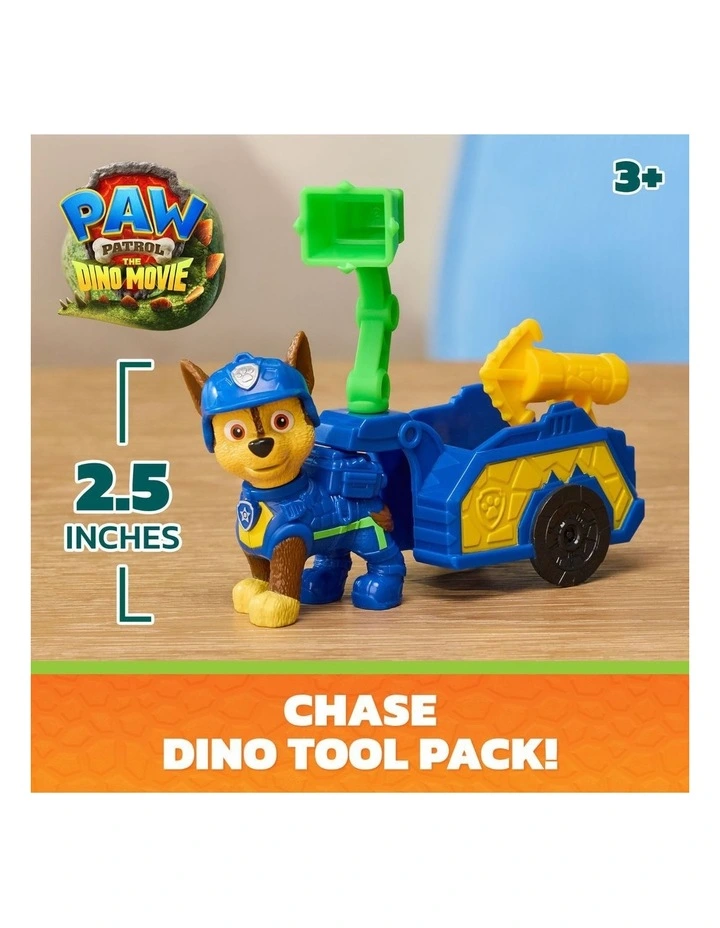 The Dino Movie, Dino Tool Pack, 2.5-Inch Action Figure with Rescue Trailer and 2 Interchangeable Tools, for Ages 3  image 2