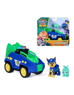 The Dino Movie, Chase Dino Rescue Cruiser with Spring-Loaded Claw and 2 Action Figures, Ages 3 