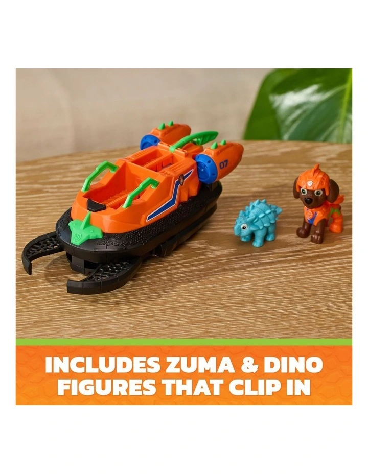 The Dino Movie, Zuma Dino Rescue Hovercraft with Extending Rescue Claw, Collect 2 Action Figures & Vehicles image 3