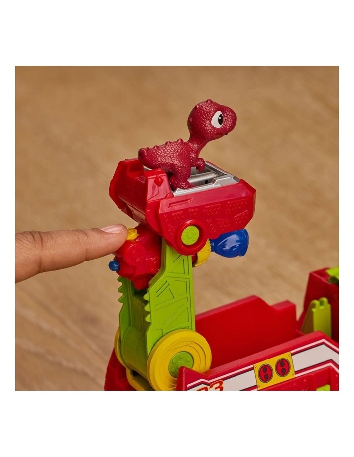 The Dino Movie, Dino Rescue Vehicle 2-Pack, 2 Exclusive Vehicles and 2 Exclusive Action Figures with Dinosaur Toys image 5