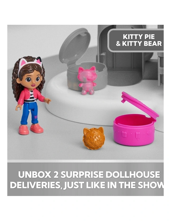 DreamWorks Gabby's Dollhouse Gabby's Meow-mazing Dollhouse,  2 Feet Tall with 15 Pieces - Featuring Lenticular Eyes and Figures image 5