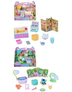 DreamWorks Gabby's Dollhouse Fairylandia Room Set, Pretend Play Toys and Doll House Accessories for Kids